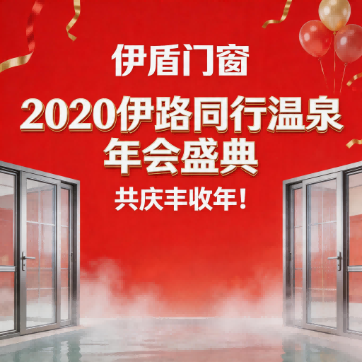伊盾門窗舉辦“2020伊路同行溫泉年會盛典”，共慶豐收年！