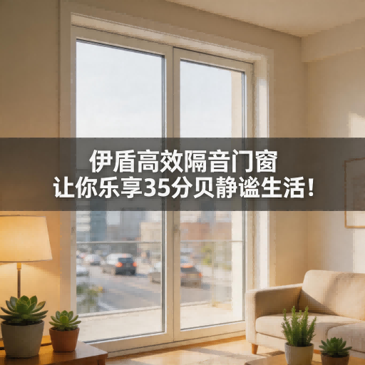 伊盾高效隔音門窗讓你樂享35分貝靜謐生活！