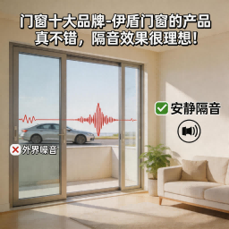 門窗十大品牌-伊盾門窗的產品真不錯，隔音效果很理想！