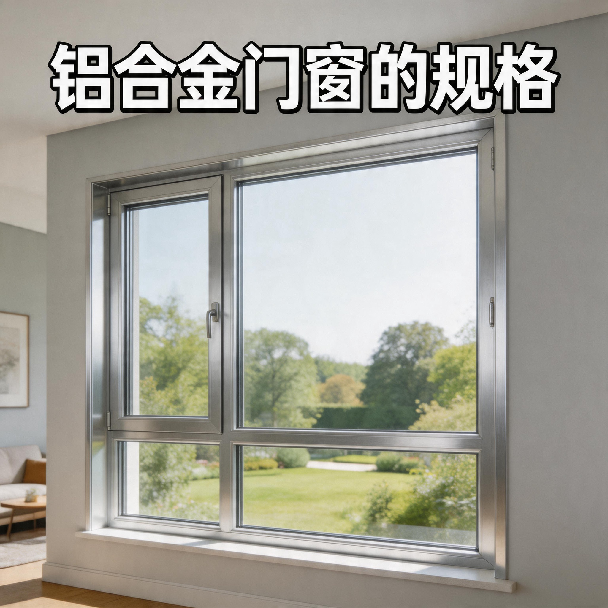 鋁合金門窗的規格