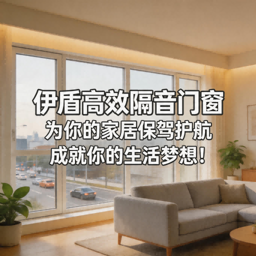 伊盾高效隔音門窗，為你的家居保駕護航，成就你的生活夢想！
