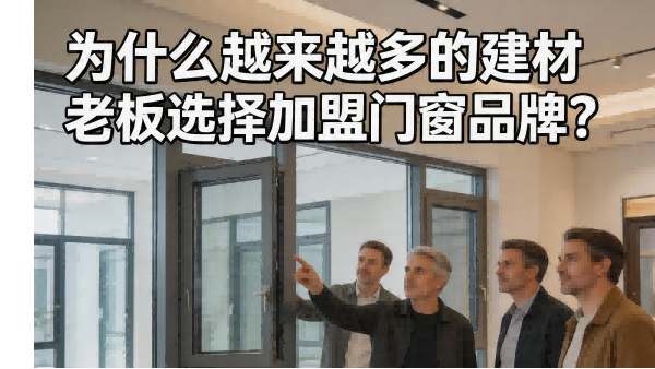 為什么越來越多的建材老板選擇加盟門窗品牌？