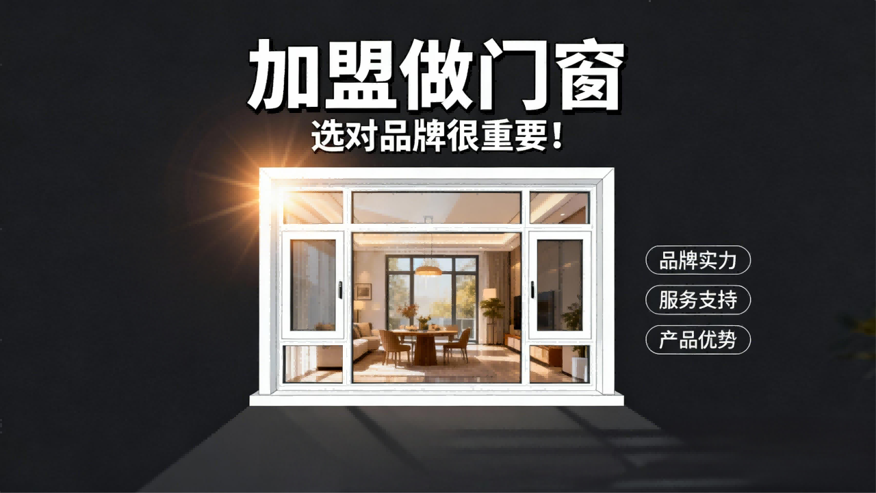 加盟做門窗，選對品牌很重要！2025四重避坑指南——選錯血虧50萬！